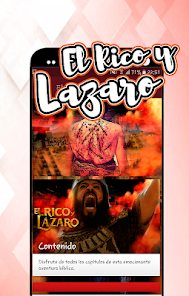 Captura de Pantalla 2 El Rico y Lázaro Serie Bíblica android