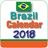 Brazil Calendar 2018 icon