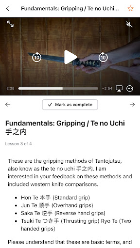 Yasuragi Dojo Screen 3