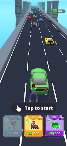 Android application Car Roller screenshort