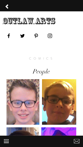 Outlaw Arts Comics Screen 3