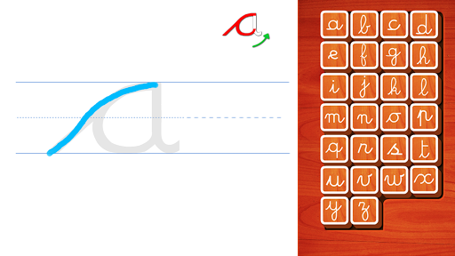 Cursive Writing Screen 2