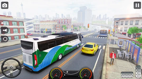 Modern Bus Parking - Bus Games