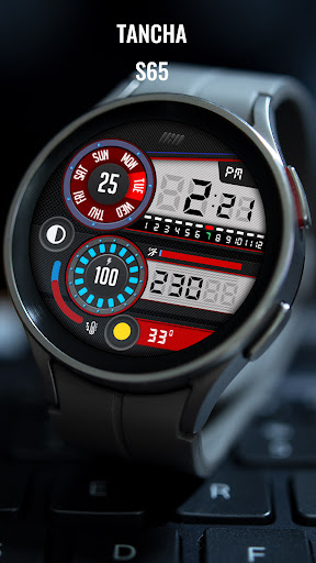 Tancha S65 Digital Watch Face screenshot 10
