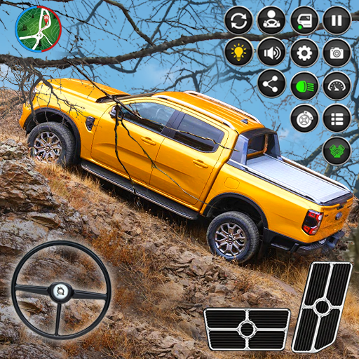 Uphill GMC Pickup Truck Drive logo
