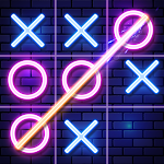 Cover Image of 下载 Tic Tac Toe 2 Player: XO Glow  APK