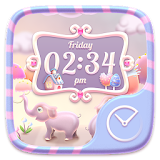 Elephant GO Clock Themes icon