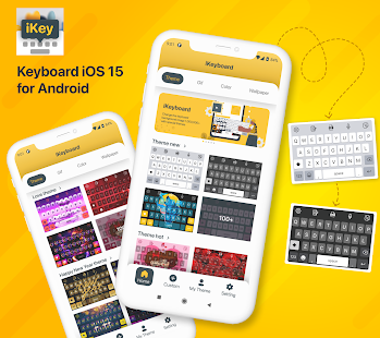 iOS Keyboard for Android 1.2 APK screenshots 1