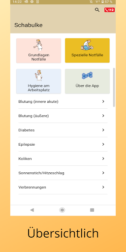 Android application Schabulke screenshort