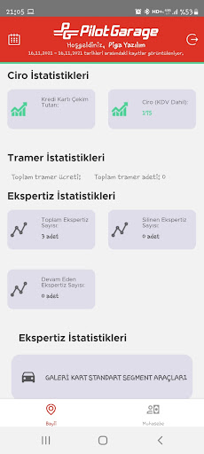 Pilotgarage Bayi Uygulaması