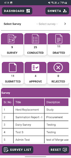 nSurvey Screen 3