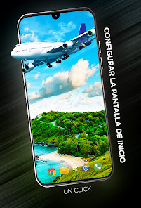 Captura de Pantalla 6 Fondos de aviones en 4K android
