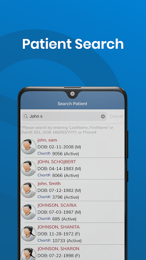 Android application eMedical Practice screenshort