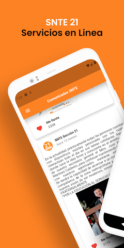 Android application SNTE 21 App screenshort