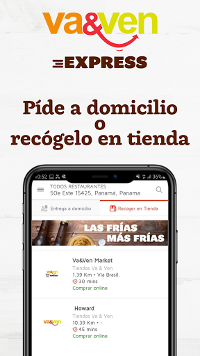 Android application VayVen Express screenshort