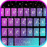 Тема для клавиатуры Colorful 3d Galaxy