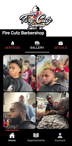 Fire Cutz Barbershop Screen 2