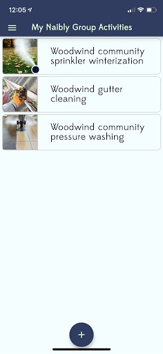 Android application Naibly screenshort