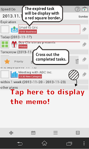 SpeedDo (Task,Progress) Screen 2