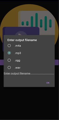 Extract audio from video Screen 2