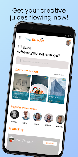 TripBuilder Screen 2