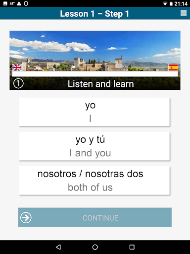 Screenshot of STEPS in 50 languages