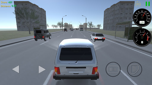 Russian Cars: Highway Racing Screen 2