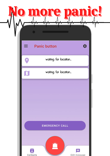 Android application Panic button | SOS Safety App screenshort