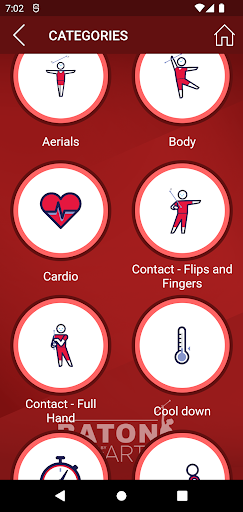 Baton Arts App Screen 2