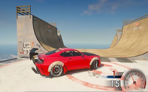 Ramp Car stunt Car Racing 3d Screenshot