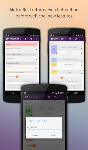 Aperçu de l'application