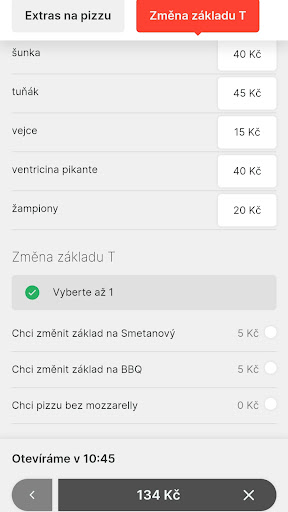 Pizza Gourmet Nehvizdy Screen 3