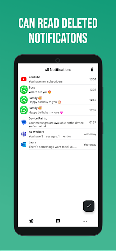Notif Bin: Notification Saver Screen 2
