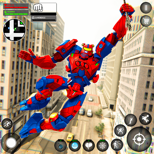Spider Robot Fight Hero Games logo