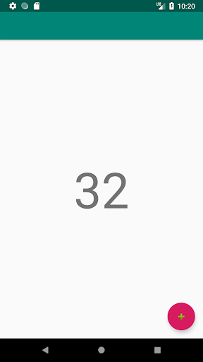 SimpleCounter Screen 2