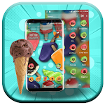 Cover Image of Baixar Ice Cream Candy Launcher Theme  APK
