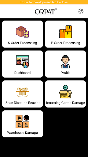 Orpat CNF App Screen 2