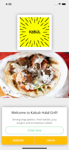Android application Kabul Halal Grill screenshort