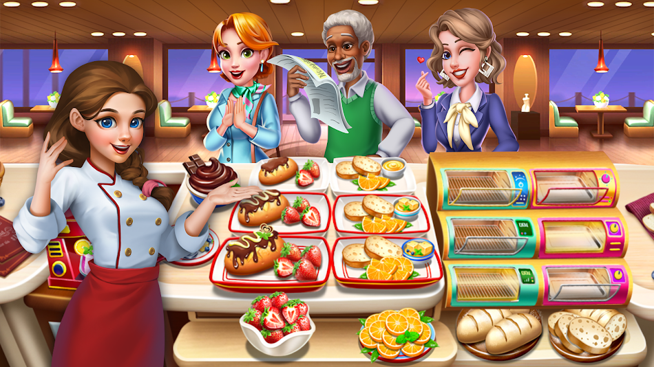 #10. Cooking Master:Chef Game (Android) Oleh: LETS FUN - publisher of match 3 puzzle game