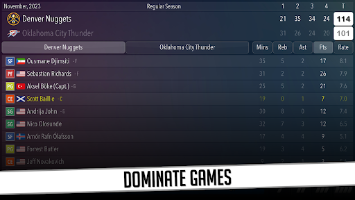 Screenshot of Basketball Superstar 2