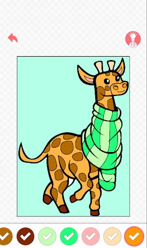 Android application Color by Number: Painting Game screenshort