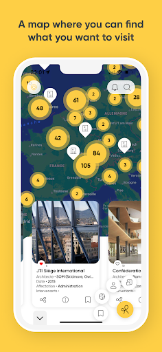 Android application mapsarch screenshort