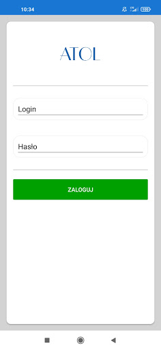 Android application ATOL RECYKLING screenshort