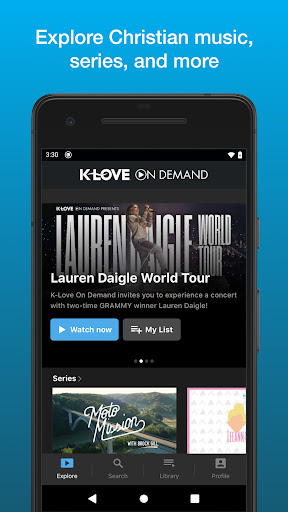 K-LOVE On Demand Screen 2