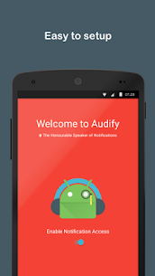 Audify Notification Reader MOD APK (Premium Unlocked) 1