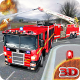 Fire Engine Truck Driving : Emergency Response icon