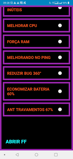 تطبيق Sensi x FF برو3