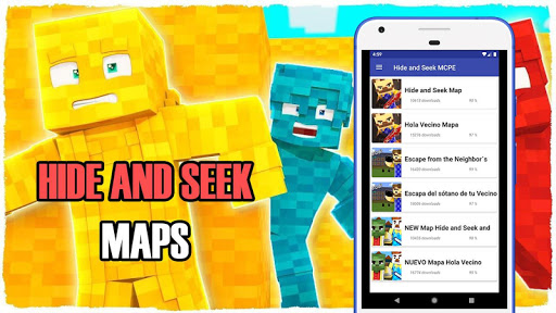 Hide and Seek maps Minecraft for Android - Download