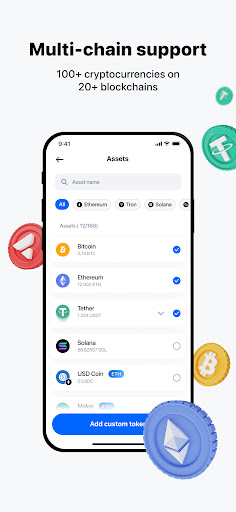 Safe3 - Crypto Wallet Screen 3