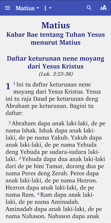 Perjanjian Baru Manado - 1.0.6 - (Android)